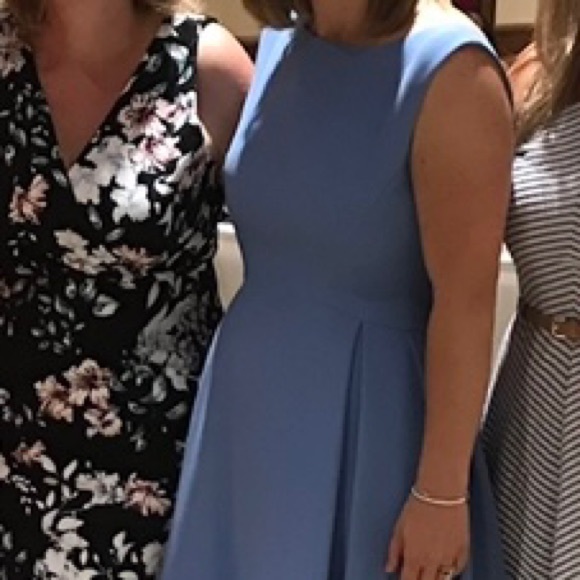 Reiss Blue High-Low Dress - Picture 10 of 11